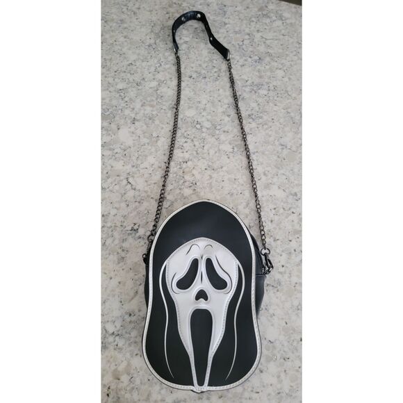 Ghostface Cross Body Bag Halloween Horror Scream Purse Scary Movie 10"x6"‎ - Picture 2 of 11
